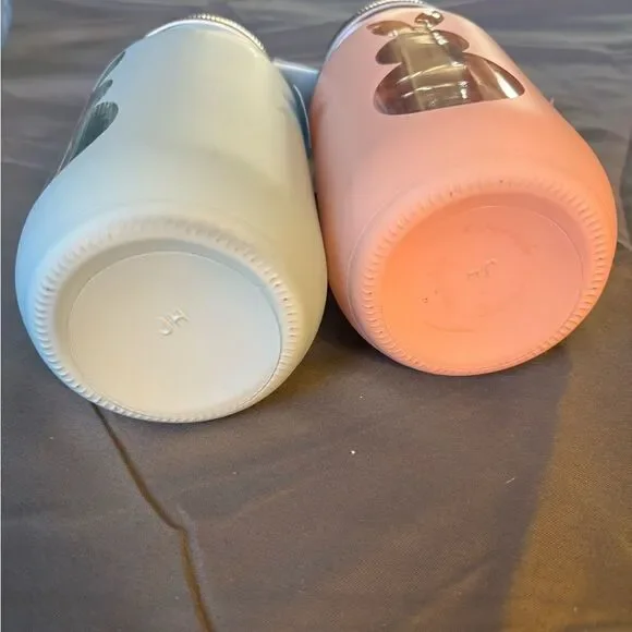 7” Easter Bunny Silhouette Jars & Lids NWOT Includes Pink - Picture 5 of 5